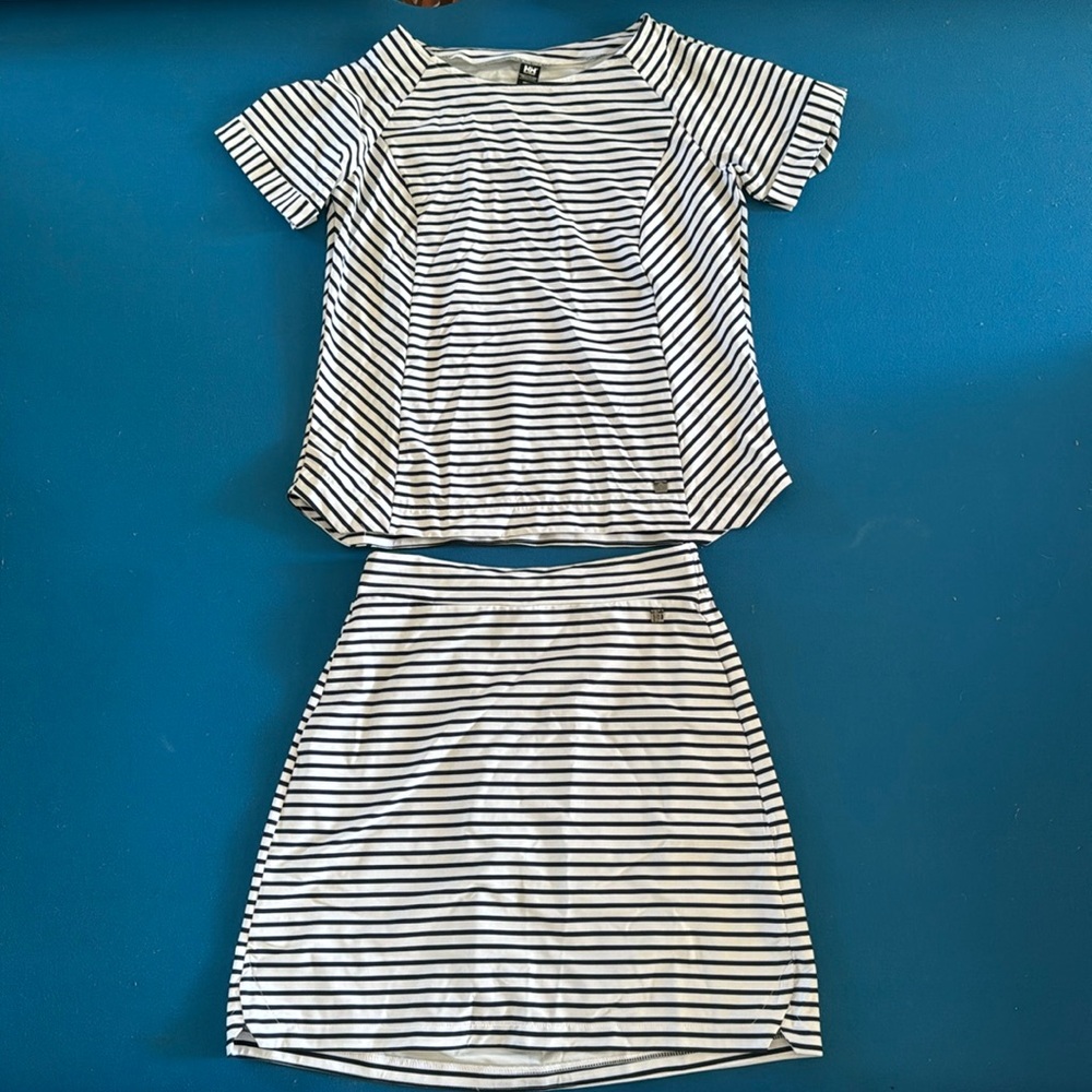 Helly Hanson shirt and skirt